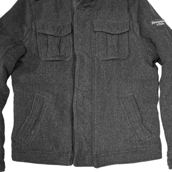Abercrombie & Fitch Felt Field Jacket - Picture 5 of 16